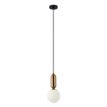 ITALUX NOWOCZESNA LAMPA WISZĄCA ZWIS ALDEVA PND-02340-1S-BRO