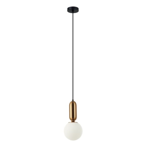 ITALUX NOWOCZESNA LAMPA WISZĄCA ZWIS ALDEVA PND-02340-1S-BRO