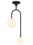 JUPITER NOWOCZESNA LAMPA SUFITOWA ŻYRANDOL SELEN SL2 BLACK