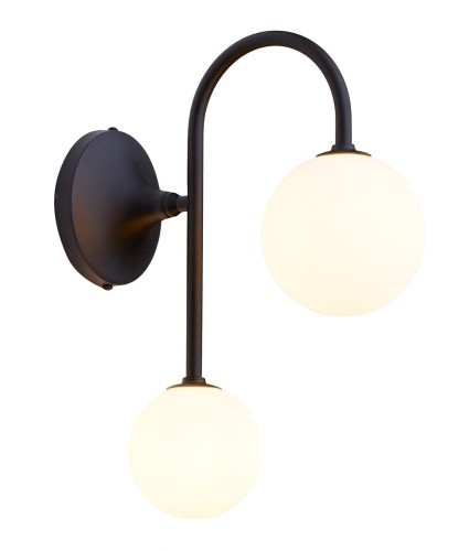 JUPITER STYLOWY KINKIET NOWOCZESNY SELEN SLK BLACK