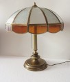 lampa gabinetowa stołowa patyna tiffany do biura salonu pokoju sypialni gabinetu.JPG