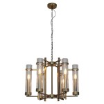 ITALUX STYLOWY ŻYRANDOL NOWOCZESNY ASPEN PND-31186-6A-ABR PATYNA