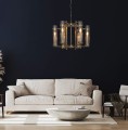 lampa wisząca żyrandol aspen do salonu sypialni jadalni biura loftu living roomu patyna.jpg