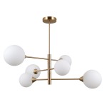 ITALUX NOWOCZESNY ŻYRANDOL EVORA PND-55342-6-HB GOLD