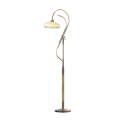 mosiężna lampa podłogowa agat amplex do salonu sypialni biura gabinetu patyna.png