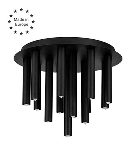 MARKSLOJD NOWOCZESNY PLAFON SUFITOWY 108505 GOCCE BLACK