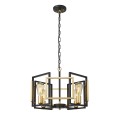 lampa wisząca zyrandol loft do salonu sypialni jadalni kuchni złoty czarny primero.jpg