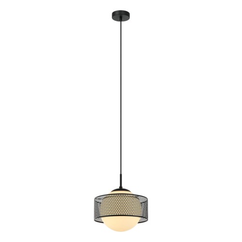ITALUX NOWOCZESNA LAMPA WISZĄCA ZWIS LOMICA PND-55456-1L-BK BLACK