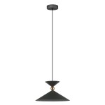 ITALUX INDUSTRIALNA LAMPA WISZĄCA LOFTOWA QUELTO PND-84432-1-GR SZARA