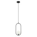 lampa wisząca zwis kula lupus czarna do biura jadalni kuchni nad stół bar wyspę.jpg