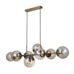 ITALUX NOWOCZESNY ŻYRANDOL PND-1098-8-HB MOLITE GOLD
