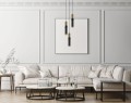 lampa żyrandol, plafon zwis 3 lampy złoty czarny isidora italux.jpg