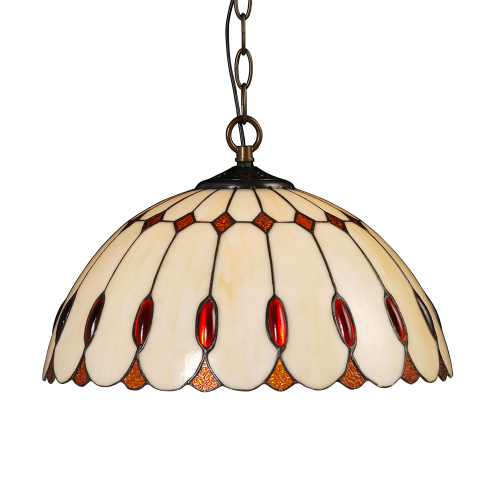 witrażowa lampa żyrandol tiffany do salonu sypialni kawiarni klubu amber.png
