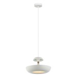 ITALUX NOWOCZESNA LAMPA LOFTOWA ZWIS METAL MARINA PND-73221-1L-WH BIAŁY