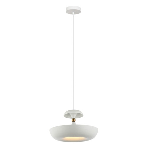 ITALUX NOWOCZESNA LAMPA LOFTOWA ZWIS METAL MARINA PND-73221-1L-WH BIAŁY