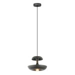 ITALUX NOWOCZESNA LAMPA LOFTOWA ZWIS METAL MARINA PND-73221-1M-GR DARK GREY