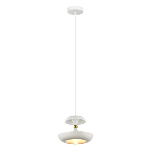 ITALUX NOWOCZESNA LAMPA LOFTOWA ZWIS METAL MARINA PND-73221-1M-WH BIAŁY