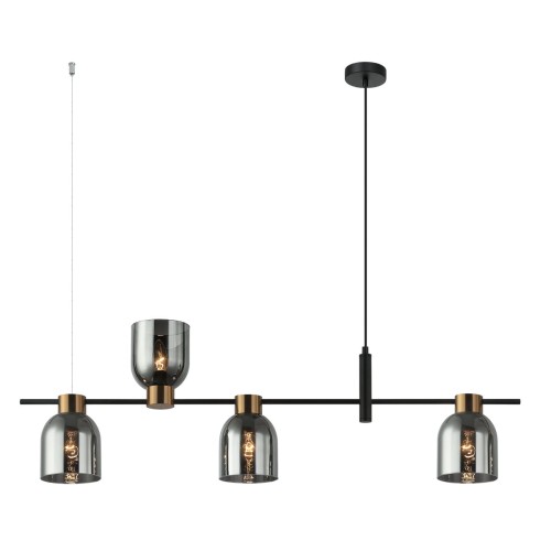 nowoczesna lampa zwis żyrandol servio czarny do jadalni salonu nad stół bar sypilani biura.jpg