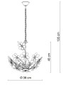 lampa wisząca zyrandol flower juliana clear salonu sypialni pokoju.jpg