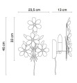 kinkiet flower kwiatki juliana globo salonu sypialni pokoju.jpg