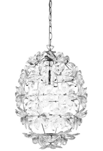 GLOBO LAMPA WISZĄCA FLOWER JULIANA 5139 CHROM