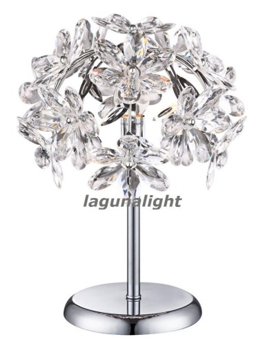 GLOBO LAMPKA NOCNA STOŁOWA FLOWER JULIANA 5132-1T CLEAR