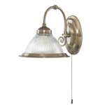 S-LIGHT LOFTOWY KLASYCZNY KINKIET Z WYŁĄCZNIKIEM AD PATYNA