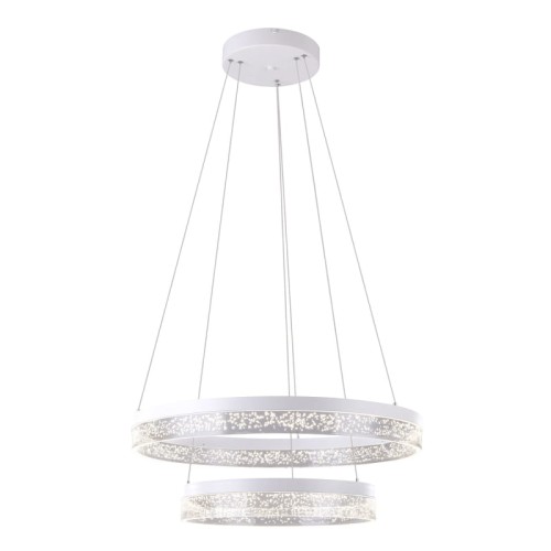 GLOBO NOWOCZESNY ŻYRANDOL LAMPA WISZĄCA LED SMITTY 68225-60 WHITE