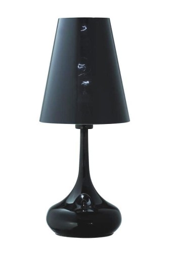 OUTLET MARKSLOJD LAMPA NOCNA Z ABAŻUREM SANDHAMN BLACK METALIC /ostatnia sztuka/.