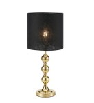 MARKSLOJD NOWOCZESNA LAMPA NOCNA STOŁOWA OCTO 108574 GOLD/BLACK