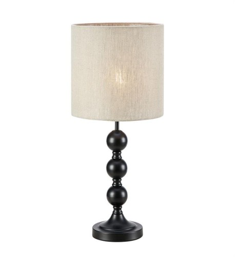 MARKSLOJD NOWOCZESNA LAMPA NOCNA STOŁOWA OCTO 108575 BLACK/SAND