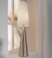 nowoczesna lampa stołowa abażur conus markslojd satyna salonu sypialni gabinetu apartamentu.jpg