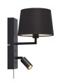 nowoczesny kinkiet do czytania como markslojd czarny sypialni salonu apartamentu.jpg