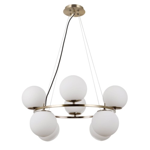 ITALUX NOWOCZESNA LAMPA ŻYRANDOL LAROSA PND-33453-4-4-ABR PATYNA