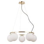 ITALUX NOWOCZESNA LAMPA ŻYRANDOL LAROSA PND-33453-5-ABR PATYNA