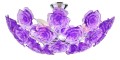 lampa sufitowa plafon kwiaty flower lila fiolet clara globo salonu sypialni pokoju.jpg