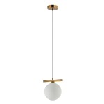 ITALUX NOWOCZESNA LAMPA WISZĄCA ZWIS MERSETA PND-463321M-BRO+W BRĄZ ANTYCZNY