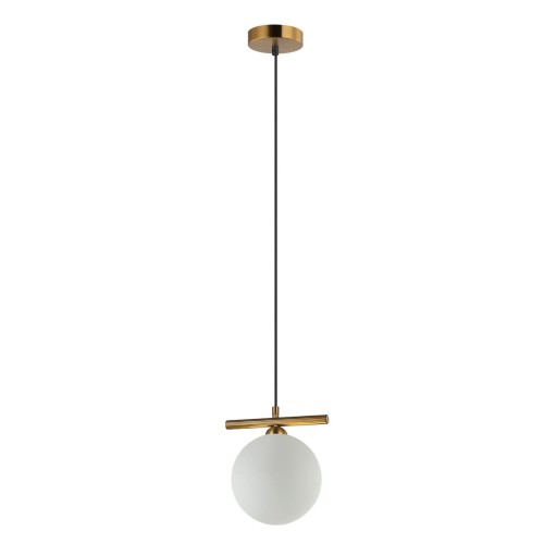 ITALUX NOWOCZESNA LAMPA WISZĄCA ZWIS MERSETA PND-463321M-BRO+W BRĄZ ANTYCZNY