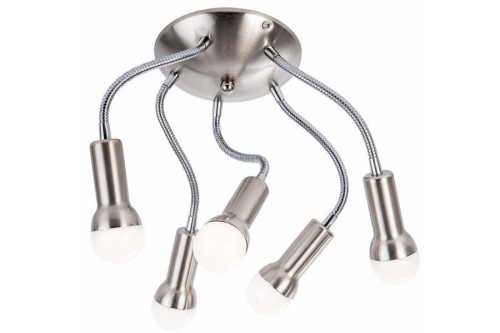 REALITY NOWOCZESNY PLAFON REFLEKTOROWY FLEXI LED MIA 5 SATYNA