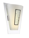 GLOBO KINKIET NOWOCZESNY Z KRYSZTAŁKAMI LED 8W AMADA 48240W