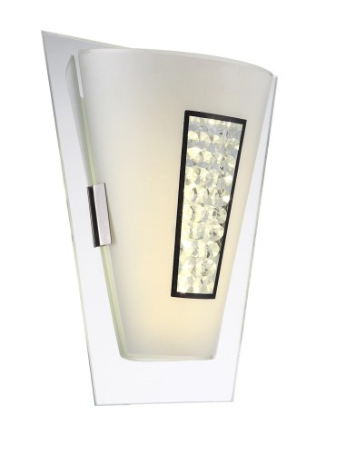 GLOBO KINKIET NOWOCZESNY Z KRYSZTAŁKAMI LED 8W AMADA 48240W