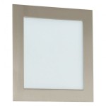 OUTLET EGLO NOWOCZESNY PLAFON ARI 13327/50177Q INOX SQUARE