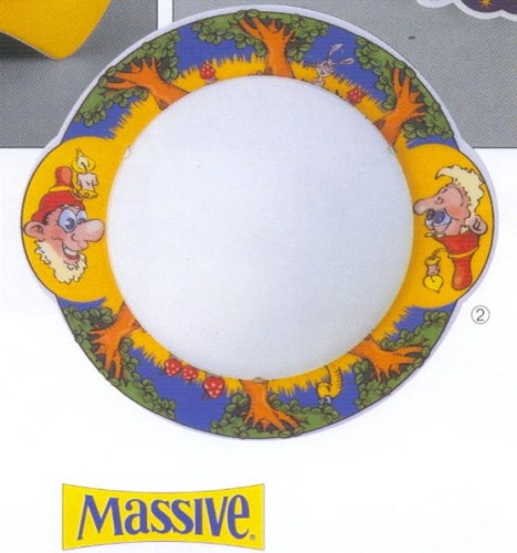 OUTLET MASSIVE PLAFON DZIECIĘCY GNOME 70952/01/02