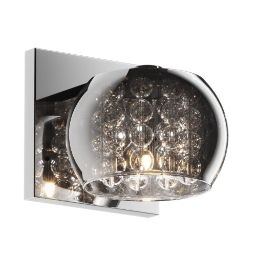 Z-LINE NOWOCZESNY KINKIET CRYSTAL 1 CHROM