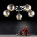 lampa sufitowa plafoniera z kryształkami crystal zuma salonu sypialni apartamentu.jpg