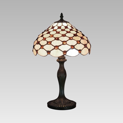 lampa nocna gabinetowa stołowa tiffany salonu biura sypialni gabinetu luxera.jpg