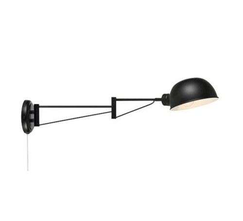 MARKSLOJD NOWOCZESNY KINKIET PRZEGUBOWY PORTLAND 108587 BLACK