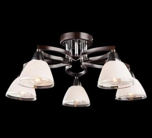 E-STAR PLAFON ŻYRANDOL NOWOCZESNY SATURN 5 VENGE/CHROM