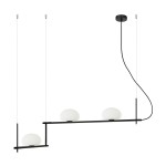 ITALUX NOWOCZESNA LAMPA SYSTEM KERNIO PND-357783-BK+W BLACK