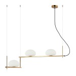 ITALUX NOWOCZESNA LAMPA SYSTEM KERNIO PND-357783-BRO+W GOLD
